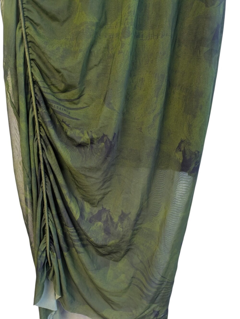 All Saints Nora Colca Midi Dress - Picture 8 of 9
